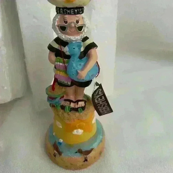 Vintage 2000 Hersheys Chocolate Collectible Kurt Adler Figurines Bell Lot of 3 - Picture 5 of 10